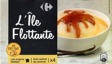 ÎLE FLOTANTE (X4) 400g