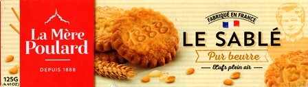 LE SABLÉ PUR BEURRE (X16) 125g