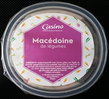 MACÉDOINE DE LÉGUMES 300g