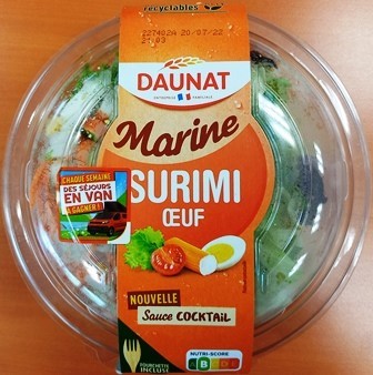 MARINE SURIMI ŒUF 250g