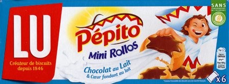 MINI ROLLOS CHOCOLAT AU LAIT (x6) 225g