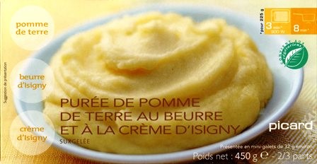 PURÉE DE POMME DE TERRE AU BEURRE ET À LA CRÈME D’ISIGNY 450g