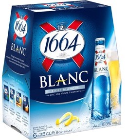 PACK - 6 BOUTEILLES DE BIÈRE BLANCHE AROMATISEE CITRON ET CORIANDE