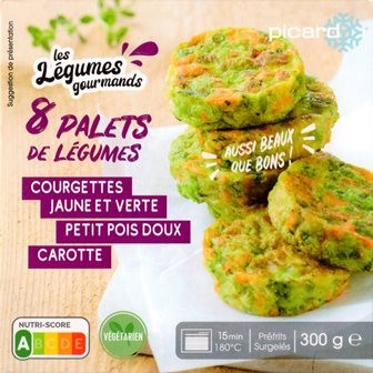 PALETS DE LÉGUMES (x8) 300g