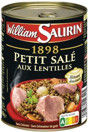 PETIT SALÉ AUX LENTILLES 420g