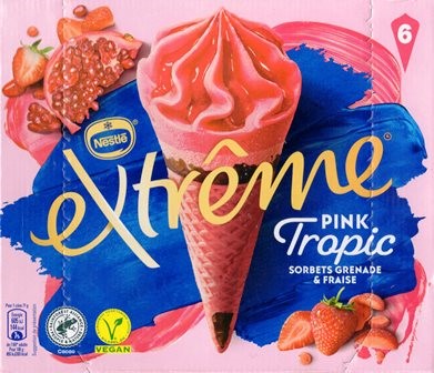 PINK TROPIC GRENADE FRAISE (x6) 672ml