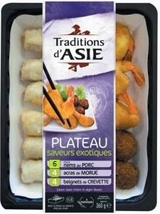 PLATEAU SAVEURS EXOTIQUES 360g