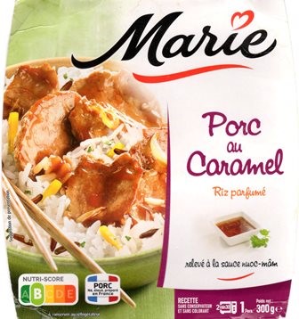 PORC AU CARAMEL, RIZ PARFUMÉ 300g