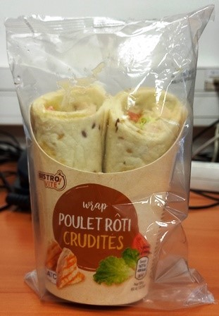POULET RÔTI CRUDITÉS 180g