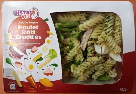 POULET RÔTI CRUDITÉS 320g