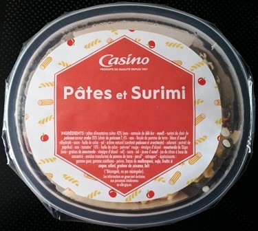 PÂTES ET SURIMI 300g