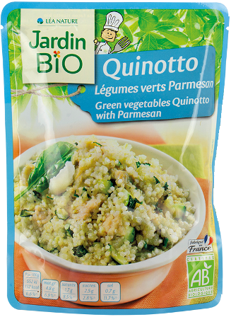 QUINOTTO LÉGUMES VERTS PARMESAN 220g