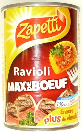 RAVIOLI MAX DE BŒUF 400g
