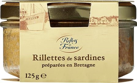 RILLETTES DE SARDINES 125g