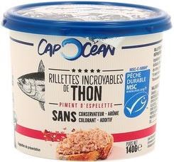 RILLETTES DE THON PIMENT D’ESPELETTE 140g