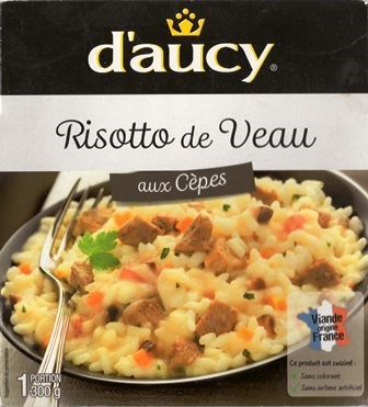 RISOTTO DE VEAU AUX CÈPES 300g