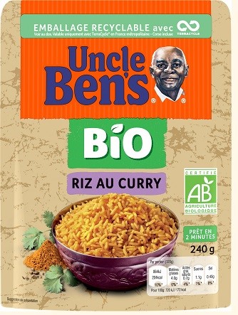 RIZ AU CURRY BIO 240g