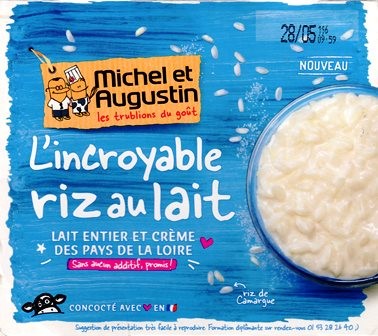 RIZ AU LAIT (x4) 400g
