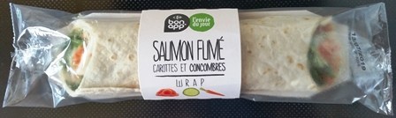 SAUMON FUMÉ CAROTTES ET CONCOMBRES 190g