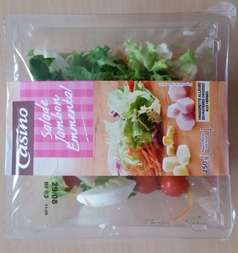 SALADE JAMBON EMMENTAL 250g
