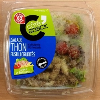 SALADE THON FUSILLI CRUDITÉS 250g