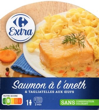 SAUMON À L'ANETH & TAGLIATELLES 300g