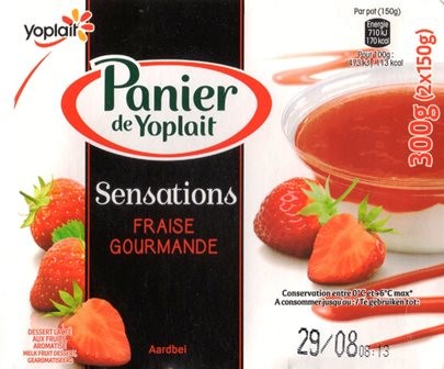 SENSATIONS FRAISE GOURMANDE (x2) 300g
