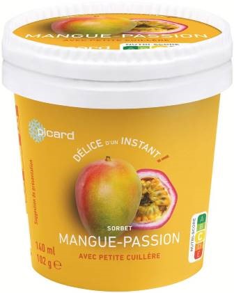 SORBET MANGUE PASSION 140ml