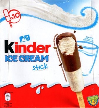 STICK ICE CREAM (X10) 270g