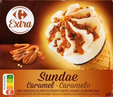 SUNDAE CARAMEL (X6) 720ml