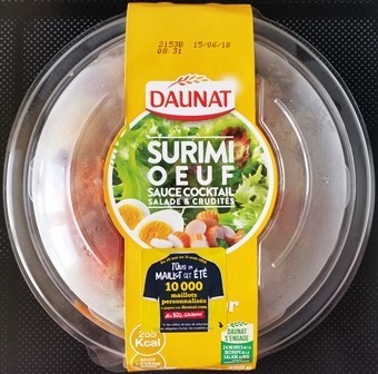 SURIMI OEUF SAUCE COCKTAIL 250g