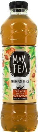 THÉ NOIR INFUSÉ PARFUM PÊCHE BLANCHE 33cl