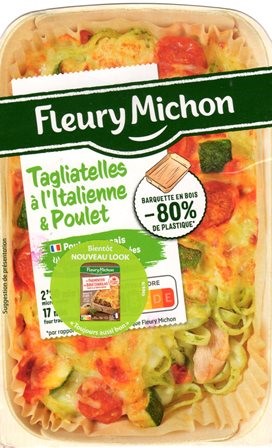 TAGLIATELLES À L'ITALIENNE & POULET 300g
