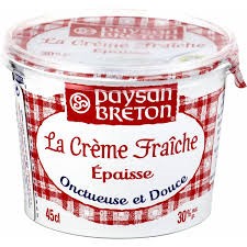 LA CRÈME FRAÎCHE ÉPAISSE 30% MAT. GR 45cl