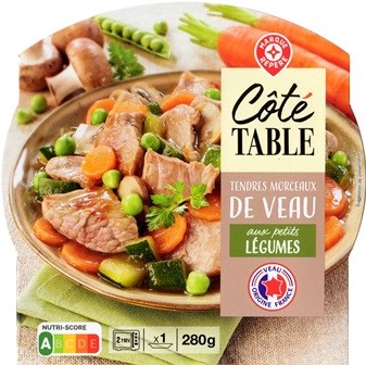 TENDRES MORCEAUX VEAU 280g