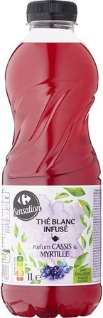 THÉ BLANC INFUSÉ PARFUM CASSIS & MYRTILLE 1L