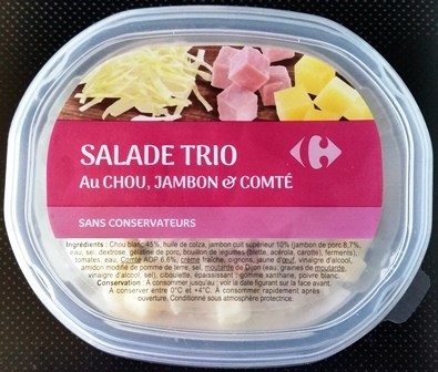 TRIO CHOU, JAMBON, COMTÉ 300g