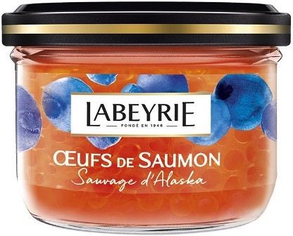 ŒUFS DE SAUMON SAUVAGE D’ALASKA 80g