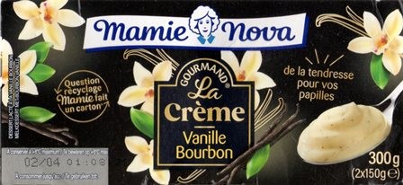 CRÈME VANILLE BOURBON (X2) 300g