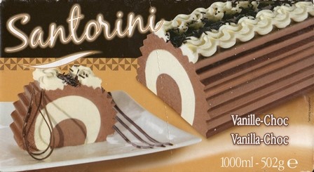 SANTORINI VANILLE-CHOCOLAT 1000ml