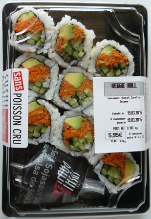 VEGGIE ROLL 180g
