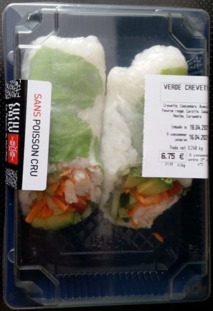 VERDE CREVETTE 248g