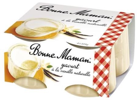 À LA VANILLE NATURELLE (x4) 500g