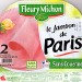 2 TRANCHES DE JAMBON CUIT DE PARIS SANS COUENNE 80g