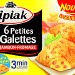 6 PETITES GALETTES - JAMBON-FROMAGE
