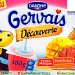 6 POTS GERVAIS DÉCOUVERTE FRAISE-MANGUE, MULTIFRUITS, FRAMBOISE-JUS DE GRENADE