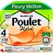 BLANC DE DINDE HALAL (X4) 160g