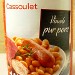CASSOULET VIANDE PUR PORC