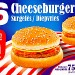 CHEESEBURGERS SURGELÉS (X6)