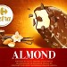 CHOCOLAT AU LAIT AMANDES CŒUR VANILLE (x4) 320g